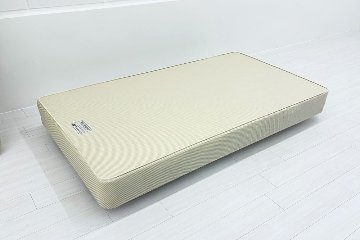 【土浦市倉庫引き取り限定】 土曜日引取可 シモンズ ベッド 中古 展示品 幅1100mm SIMMONS ビューティーレスト シングル 中古オフィス家具 1100/1950/460の画像