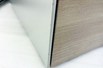 オカムラ プリシード PRECEDE 昇降デスク 中古 ワゴン付き エグゼクティブデスク 高級デスク 中古オフィス家具 1550/685/650～1250の画像