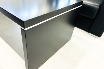 コクヨ ラシーマ 中古 応接セット レザー 応接家具 【4点セット】 応接ソファ 応接テーブル 応接ソファー 中古オフィス家具の画像