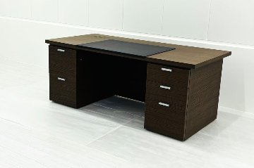 コクヨ 両袖机 幅1800 中古 役員デスク 550シリーズ 役員家具 中古役員家具 エグゼクティブデスク 中古オフィス家具 1800/850/720の画像