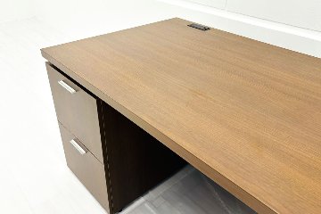コクヨ 両袖机 幅1600 中古 役員デスク S370シリーズ 役員家具 マネージメントデスク 中古オフィス家具 1600/850/720の画像
