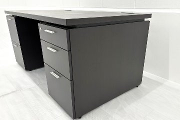 コクヨ 役員デスク 中古 両袖机 幅1600 S370シリーズ 役員家具 マネージメントデスク 中古オフィス家具 1600/850/720の画像