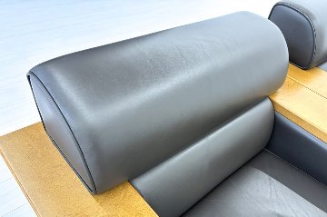 オカムラ 中古 プレビア 応接セット 【6点セット】 OKAMURA PREVIA 応接家具 レザー 応接ソファ 応接ソファー 中古オフィス家具の画像