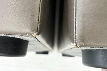 オカムラ 中古 プレビア 応接セット 【6点セット】 OKAMURA PREVIA 応接家具 レザー 応接ソファ 応接ソファー 中古オフィス家具の画像