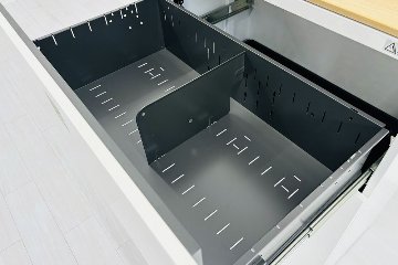 オカムラ レクトライン 3段ラテラル書庫 収納家具 中古 キャビネット スチール書庫 中古オフィス家具 シリンダー錠 800/450/1120 ホワイトの画像