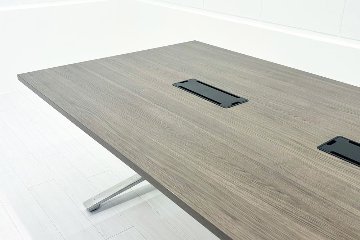 コクヨ ビエナ 中古 小型会議テーブル ミーティングテーブル 中古オフィス家具 固定脚タイプ 2100/1050/720の画像