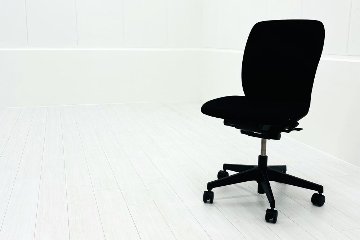 イトーキ フルゴチェア 中古 ITOKI fulgo 肘無 ローバック 事務椅子 中古オフィス家具 ブラックの画像