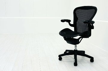 Aeron Chairs アーロンチェア 中古 Bサイズ フル装備 ハーマンミラー アーロン Herman Miller 中古オフィス家具 肘ダイヤルの画像