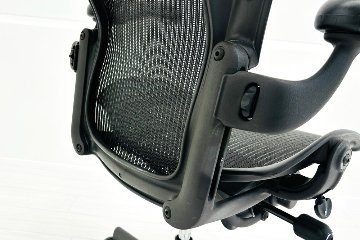 Aeron Chairs アーロンチェア 中古 Bサイズ フル装備 ハーマンミラー アーロン Herman Miller 中古オフィス家具 肘ダイヤルの画像