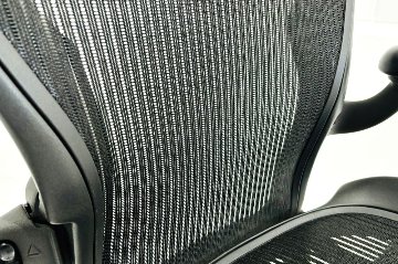 Aeron Chairs アーロンチェア 中古 Bサイズ フル装備 ハーマンミラー アーロン Herman Miller 中古オフィス家具 肘ダイヤルの画像