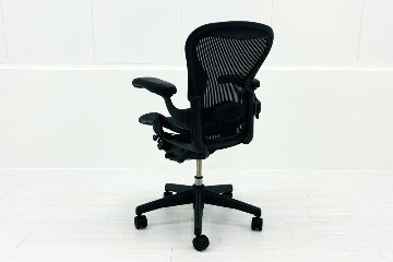 アーロンチェア Aサイズ 中古 フル装備 ハーマンミラー Herman miller Aeron Chair 中古オフィス家具 肘レバーの画像