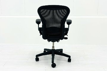 アーロンチェア Aサイズ 中古 フル装備 ハーマンミラー Herman miller Aeron Chair 中古オフィス家具 肘レバーの画像