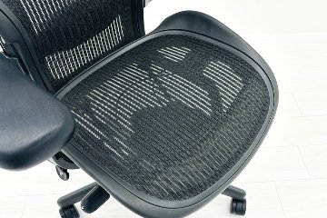 アーロンチェア Aサイズ 中古 フル装備 ハーマンミラー Herman miller Aeron Chair 中古オフィス家具 肘レバーの画像