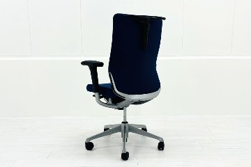 オカムラ コーラルチェア ハイバック 中古 2018年製 可動肘 中古オフィス家具 OKAMURA Choral 中古チェア 事務椅子 OAチェアの画像