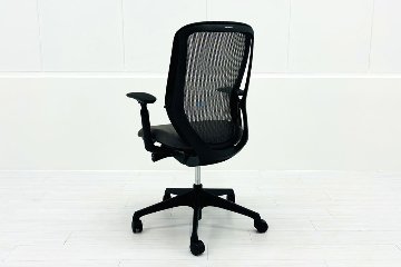 オカムラ シルフィーチェア 中古 2020年製 ハイバック 可動肘 OKAMURA Sylphy 中古オフィスチェア 中古オフィス家具 ミディアムグレーの画像