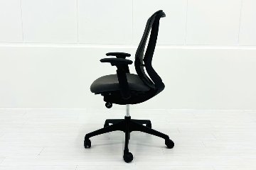オカムラ シルフィーチェア 中古 2020年製 ハイバック 可動肘 OKAMURA Sylphy 中古オフィスチェア 中古オフィス家具 ミディアムグレーの画像
