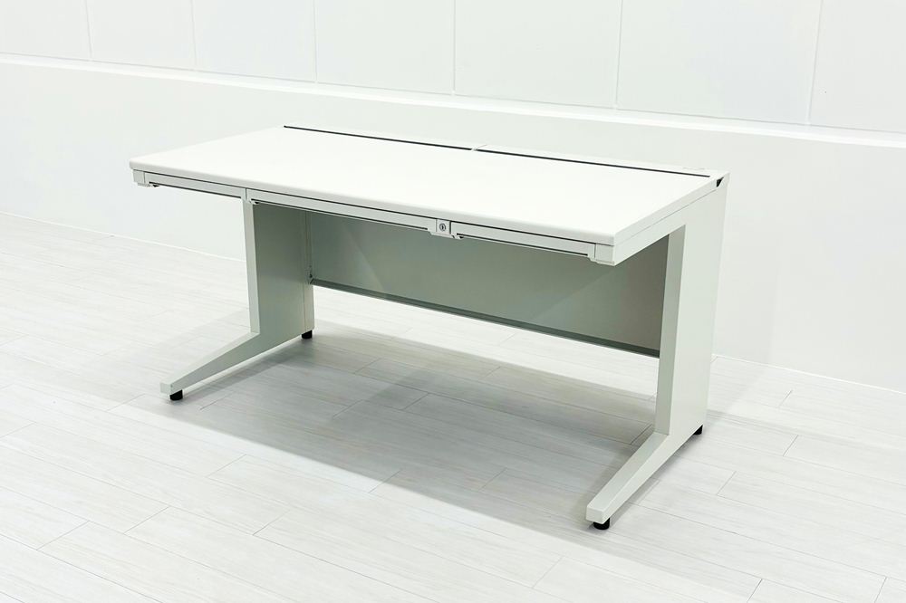 PLUS/プラス OAデスク 平机 引出し SP-T147 WM W1400 PLUS/プラス