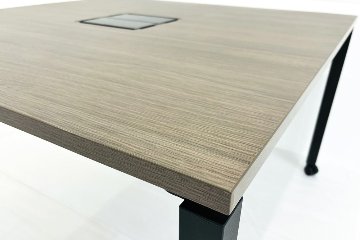 コクヨ ワークフィット ミーティングテーブル 中古 平机 作業机 幅1200 平デスク 事務机 中古オフィス家具 キャスター脚 1200/1200/720の画像