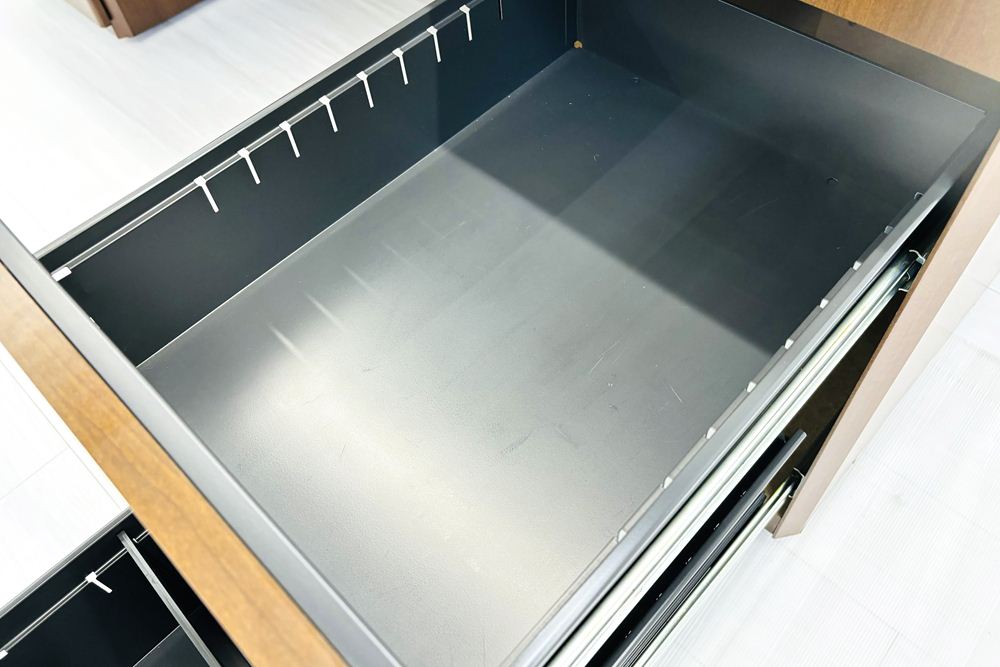 オカムラ 役員デスク 両袖机 役員机 中古 DX-2 エグゼクティブデスク 中古オフィス家具 1800/800/720の画像