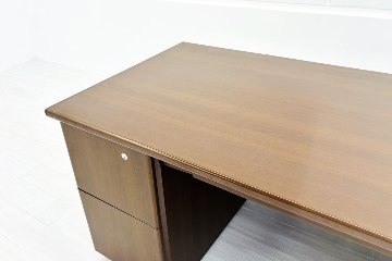 オカムラ 役員デスク 両袖机 役員机 中古 DX-2 エグゼクティブデスク 中古オフィス家具 1800/800/720の画像