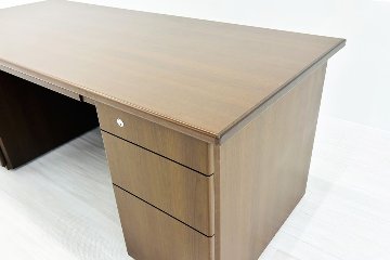 オカムラ 役員デスク 両袖机 役員机 中古 DX-2 エグゼクティブデスク 中古オフィス家具 1800/800/720の画像