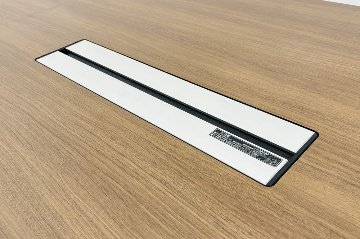 オカムラ ラティオ 中古 幅3600 大型会議テーブル ミーティングテーブル 会議机 RATIO 中古オフィス家具 3600/1200/720の画像