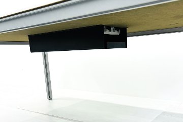 オカムラ 小型会議テーブル 中古 幅2100 ミーティングテーブル ワークテーブル 中古オフィス家具 2100/1100/720の画像