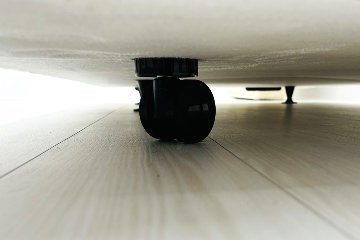 【土浦市倉庫引き取り限定】 セミダブル シモンズ ベッド 中古 展示品 幅1400mm SIMMONS ビューティーレスト 中古オフィス家具 1400/1950/460の画像