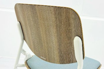 オカムラ ライブス ネスティングチェア 中古 【4脚セット】 Lives Nesting Chair ミーティングチェア 会議椅子 中古オフィス家具 セージの画像