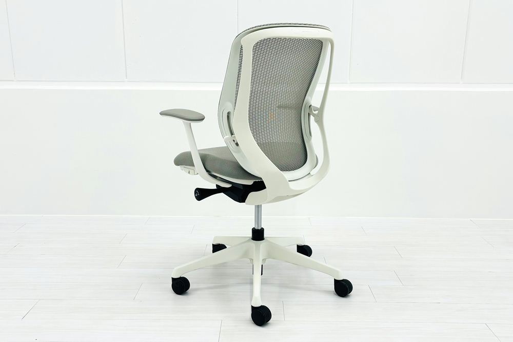 オカムラ シルフィーチェア ローバック グレー | 中古オフィス