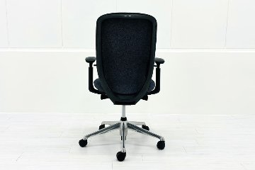 シルフィーチェア オカムラ 中古 2017年製 ハイバック 可動肘 Sylphy クッション 中古オフィス家具 中古オフィスチェア インディゴの画像