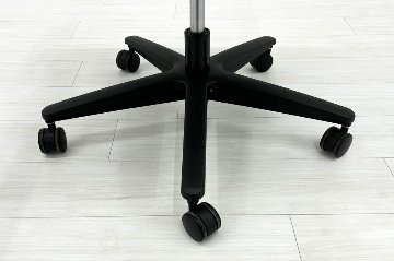 コクヨ グーフォチェア 中古 ハイバック KOKUYO gufo クッション 固定肘 中古オフィス家具 中古オフィスチェア ブルーの画像