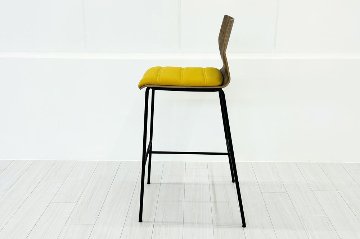 オカムラ Alt Piazza(アルトピアッツァ)シリーズ 中古 ミーティングチェア ハイチェア 中古オフィス家具 カフェチェア 多目的チェアの画像