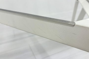 【4脚セット】MAGIS Stool_One Konstantin Grcic 中古 マジス スツールワン コンスタンチン・グルチッチ ミーティングチェア 中古オフィス家具 ホワイト系色の画像