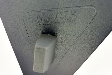 【4脚セット】MAGIS Stool_One Konstantin Grcic 中古 マジス スツールワン コンスタンチン・グルチッチ ミーティングチェア 中古オフィス家具 ダークグレー系色の画像