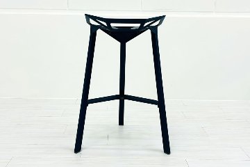 【4脚セット】MAGIS Stool_One Konstantin Grcic 中古 マジス スツールワン コンスタンチン・グルチッチ ミーティングチェア 中古オフィス家具 ブルー系色の画像