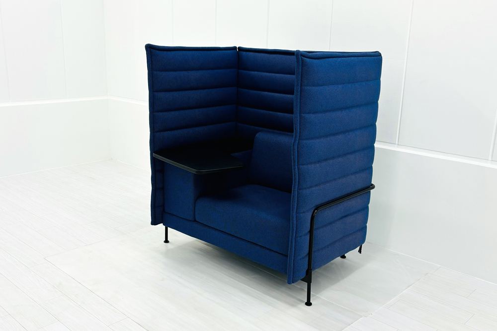 定価約１６０万　ヴィトラ　アルコーヴソファ　Alcove Sofa　ブルー系 定価約160万 ヴィトラ アルコーヴソファ Alcove Sofa ブルー系