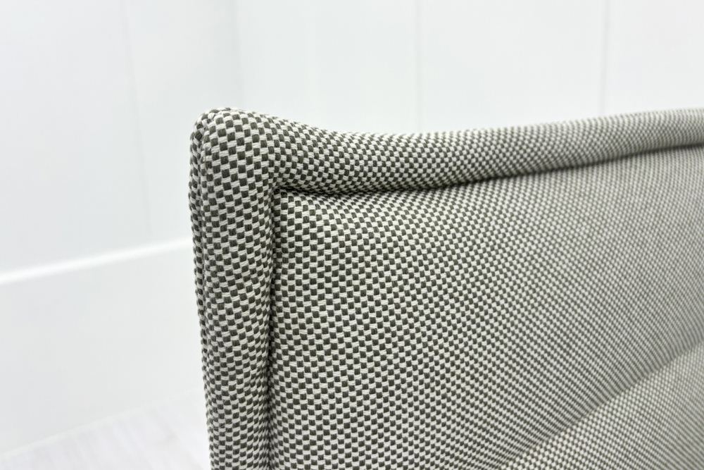 ヴィトラ アルコーヴソファ 中古 Vitra Alcove sofa ハイバックソファ ワークブース 中古オフィス家具 1240/960/1370 グレー系色の画像