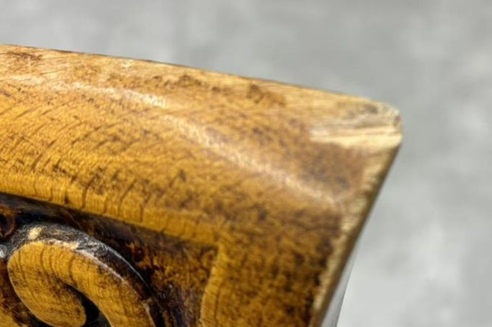 イタリア Bakokko社 中古 ビンテージチェア ダイニングチェア 中古オフィス家具 カフェチェア 多目的チェア レザー ブラウンの画像