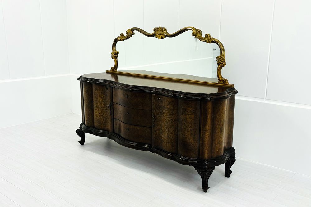 ヴィクトリアンマホガニー 19世紀 イギリス ドレッサー ビンテージ家具 中古 サイドボード 中古オフィス家具 の画像