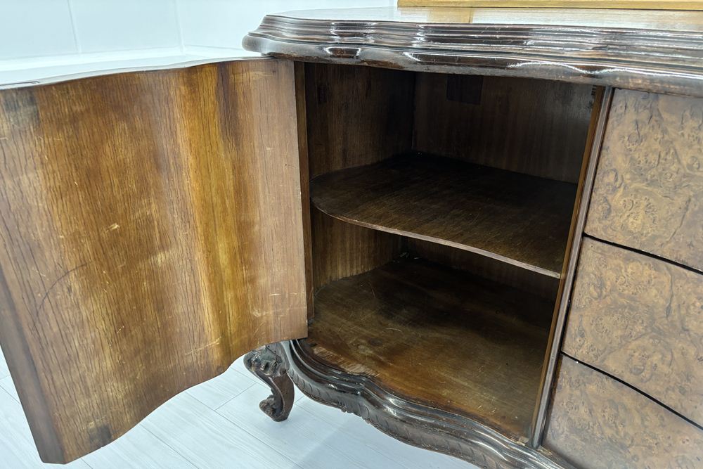 ヴィクトリアンマホガニー 19世紀 イギリス ドレッサー ビンテージ家具 中古 サイドボード 中古オフィス家具 の画像