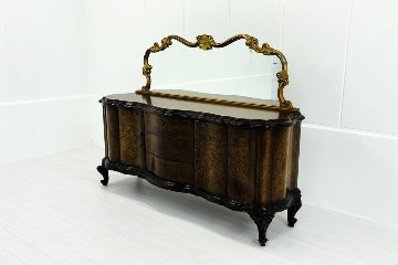 ヴィクトリアンマホガニー 19世紀 イギリス ドレッサー ビンテージ家具 中古 サイドボード 中古オフィス家具 の画像