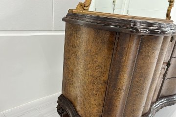 ヴィクトリアンマホガニー 19世紀 イギリス ドレッサー ビンテージ家具 中古 サイドボード 中古オフィス家具 の画像