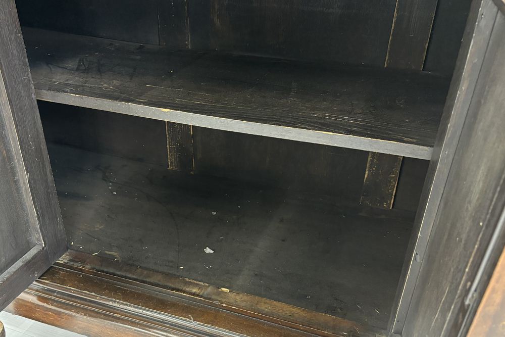 ヴィクトリアンマホガニー 19世紀 イギリス キャビネット ビンテージ家具 中古 サイドボード 中古オフィス家具 の画像