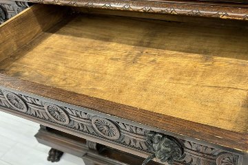ヴィクトリアンマホガニー 19世紀 イギリス キャビネット ビンテージ家具 中古 サイドボード 中古オフィス家具 の画像