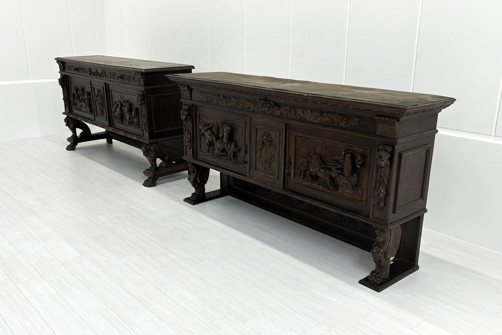 ヴィクトリアンマホガニー 19世紀 キャビネット | 中古オフィス家具