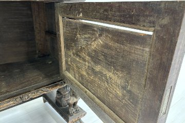 ヴィクトリアンマホガニー 19世紀 イギリス キャビネット ビンテージ家具 中古 サイドボード 中古オフィス家具 の画像