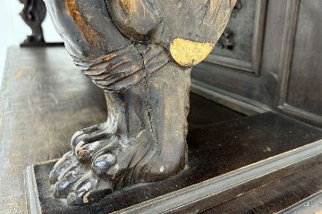 ヴィクトリアンマホガニー 19世紀 イギリス キャビネット ビンテージ家具 中古 サイドボード 中古オフィス家具 の画像