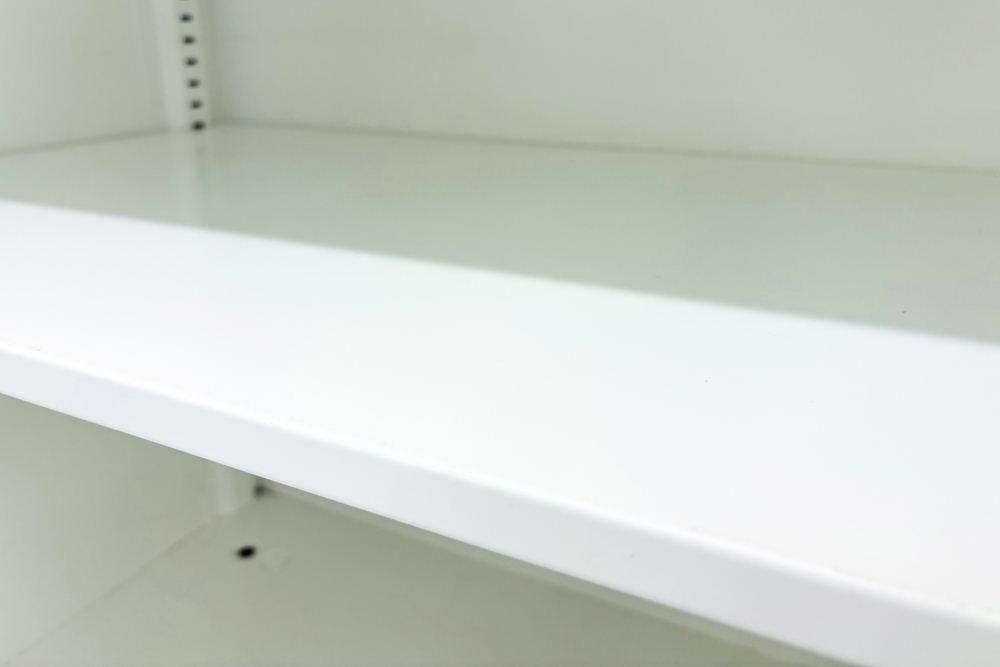 3段ラテラル書庫 両開き書庫 スチール書庫 中古 オカムラ レクトライン 【両開き＋ラテラルセット】 中古オフィス家具 800/450/2150の画像