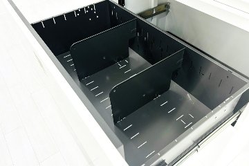 3段ラテラル書庫 両開き書庫 スチール書庫 中古 オカムラ レクトライン 【両開き＋ラテラルセット】 中古オフィス家具 800/450/2150の画像